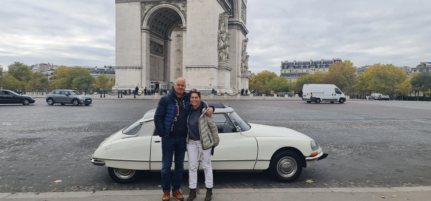 Chèque Cadeaux Paris City Tour CITRÖEN DS 1 heure